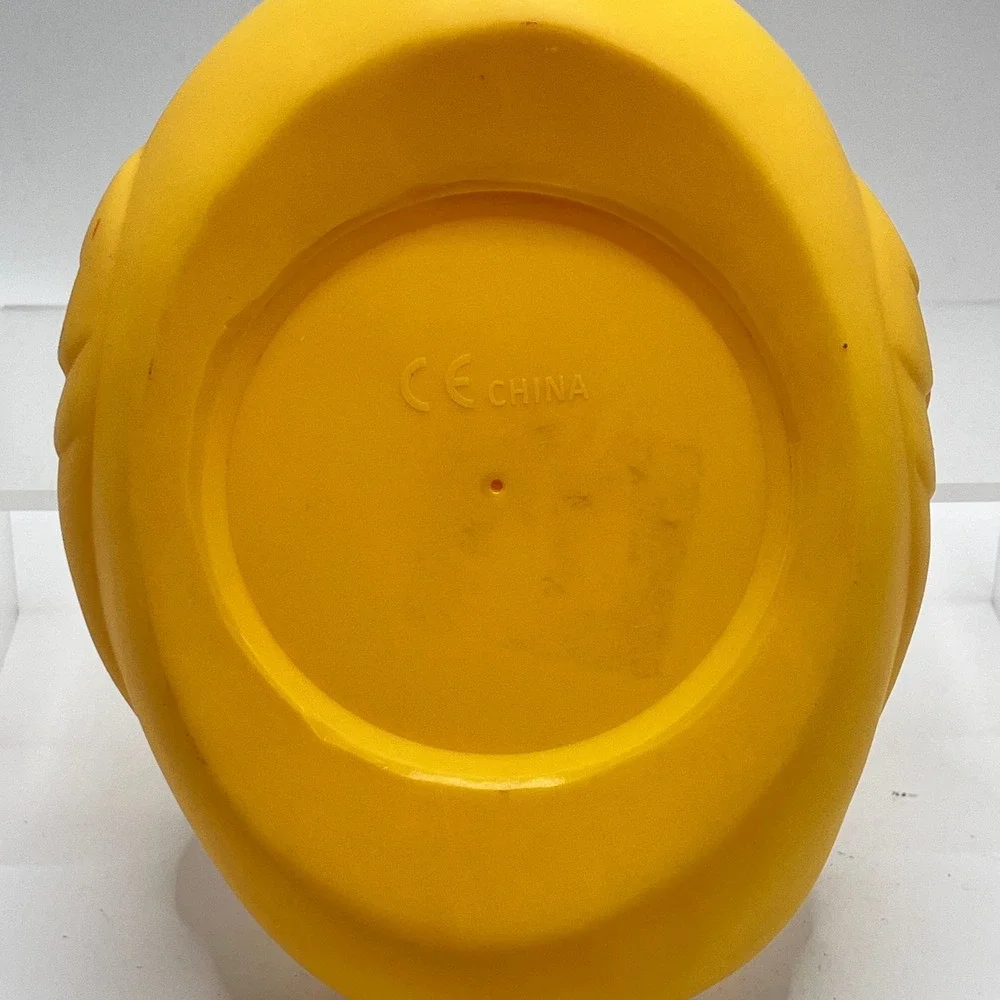 Yellow Rubber Duck Floating Soap Holder Bath Tub Accessory Toy Decor